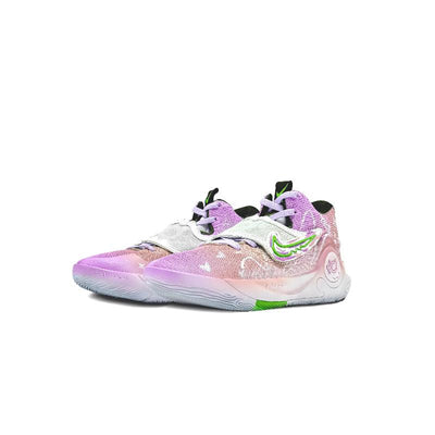 Custom Seaside summer KD Trey 5 X Purple/Orange – custom sneakers view 2 | DiySneakers