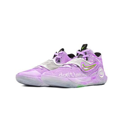 Custom Don't Love Me KD Trey 5 X White/Purple – custom sneakers view 2 | DiySneakers