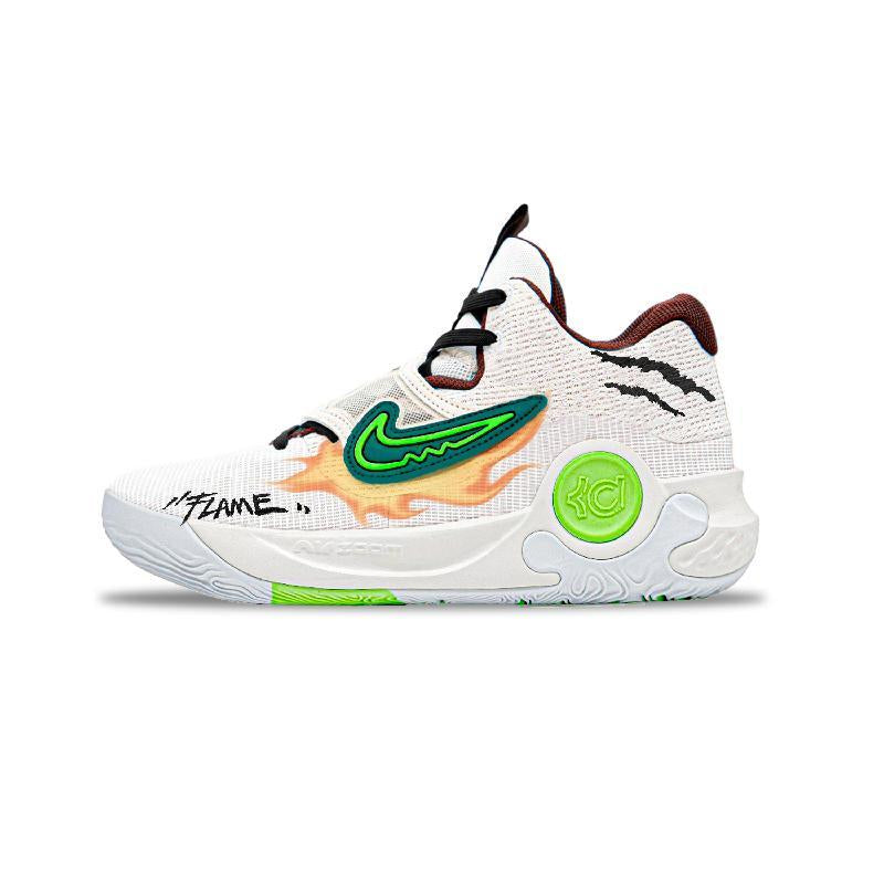 Custom fireworks KD Trey 5 X Beige – hand-painted custom sneakers | DiySneakers