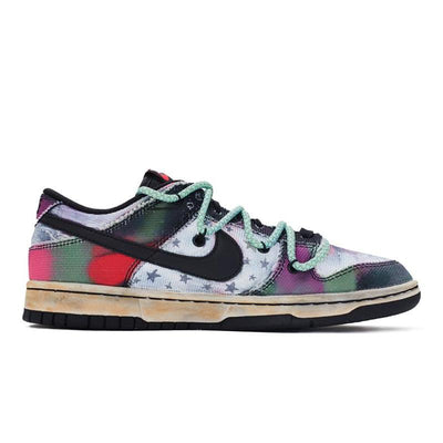 Custom space tree plants are green and purple Dunk – custom sneakers view 2 | DiySneakers