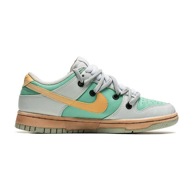 Custom sea breeze white and green Dunk White/Green – custom sneakers view 2 | DiySneakers