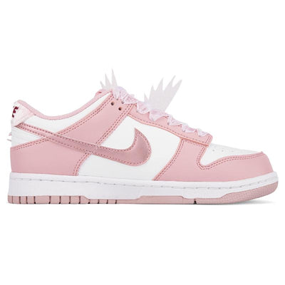 Custom "Pink Love" Dunk Pink – custom sneakers view 2 | DiySneakers