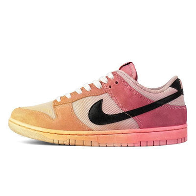 Custom gradient dye QD Dunk Yellow/Pink – custom sneakers view 2 | DiySneakers