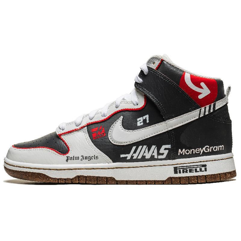 Custom Track Legend Dunk Gray – hand-painted custom sneakers | DiySneakers