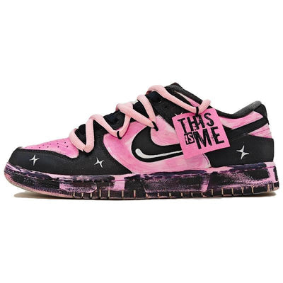 Custom team66 Midnight Blush Dunk – custom sneakers view 2 | DiySneakers