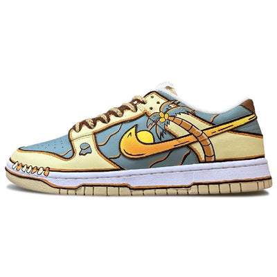 Custom Skull Coast Dunk – custom sneakers view 2 | DiySneakers
