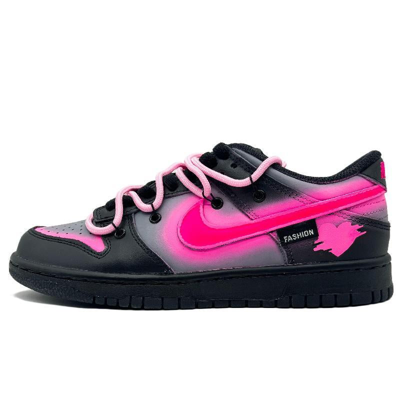 Custom Heartbeats echo, male style Dunk – hand-painted custom sneakers | DiySneakers