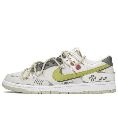 Custom Street game Dunk Brown/yellow – custom sneakers view 2 | DiySneakers