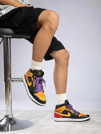Custom Halloween Night Fright Air Jordan 1 – custom sneakers view 2 | DiySneakers