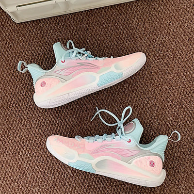 Candyfloss Powder Blue Colorway Custom Street LiNing – custom sneakers view 2 | DiySneakers