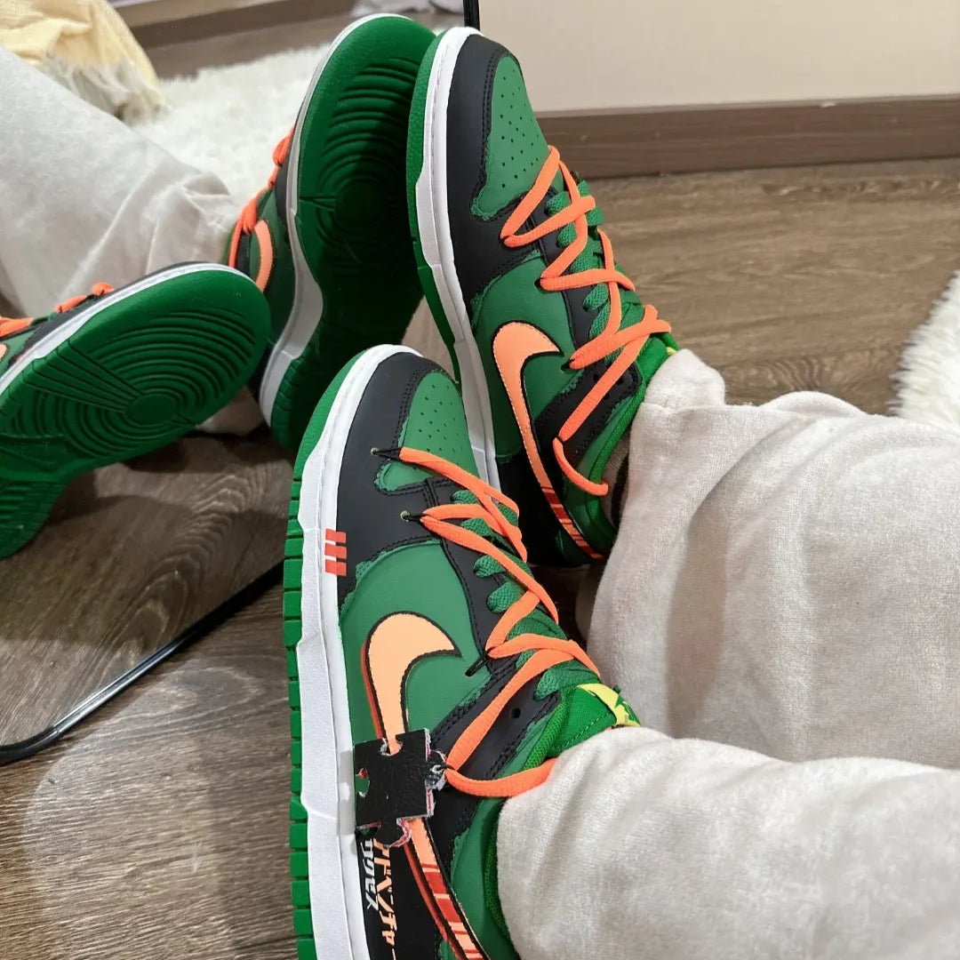 Custom Future Puzzle Dunk – hand-painted custom sneakers | DiySneakers