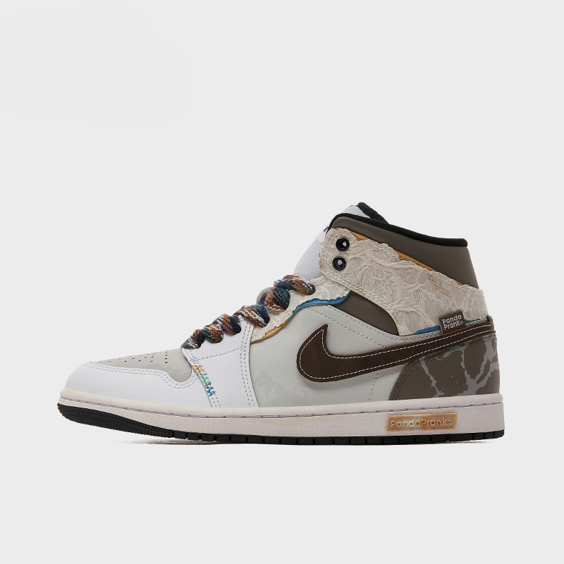 White Mountain - Men's Jordan 1 Mid Custom