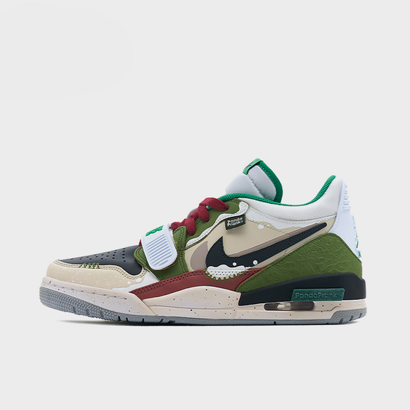 Snow on Winter Fields - Men's Jordan Legacy 312 Custom