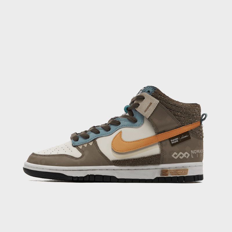 Nature's Attire - Men's Dunk High Custom