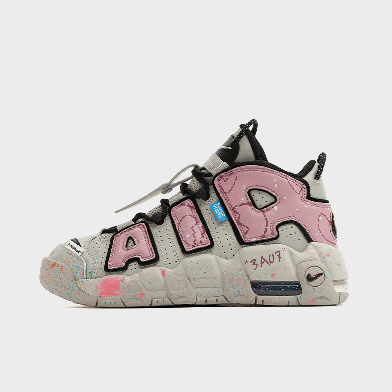 Prohibit Heartbreak - Women's Air More Uptempo Custom
