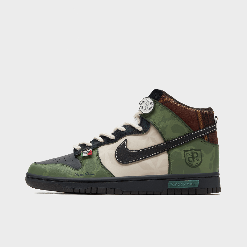 Frost-kissed Garden - Men's Dunk High Custom