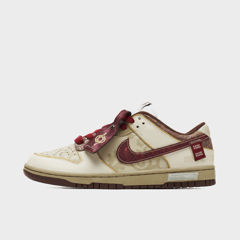 Golden Snake Fortune - Women's Dunk Low Custom