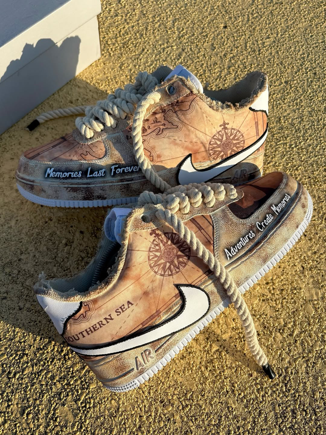 Customized Time Traveler Air Force 1 Shoes Hand-painted – hand-painted custom sneakers | DiySneakers