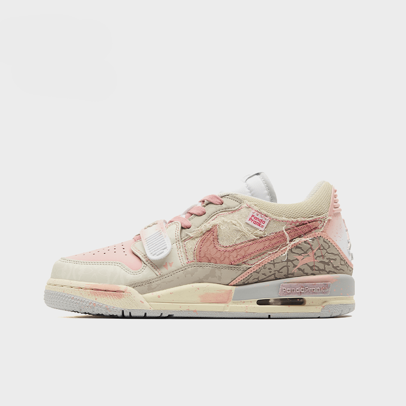 Pink Line - Women's Jordan Legacy 312 Custom