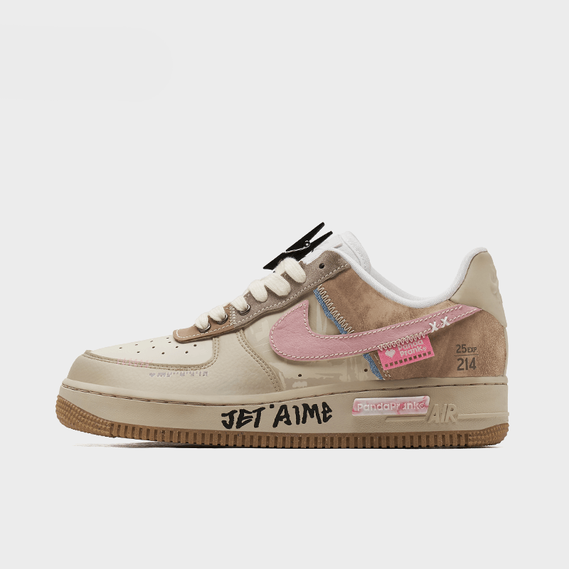 Silver Salt Memories - Women's Air Force 1 Low Custom