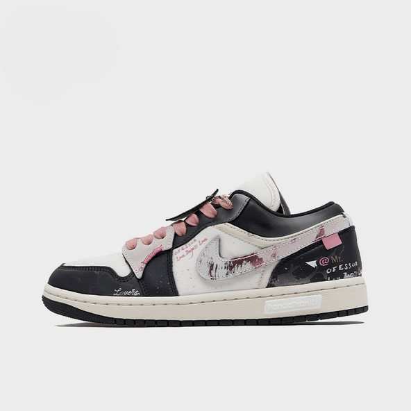 Stamp Collecting - Women's Jordan 1 Low Custom