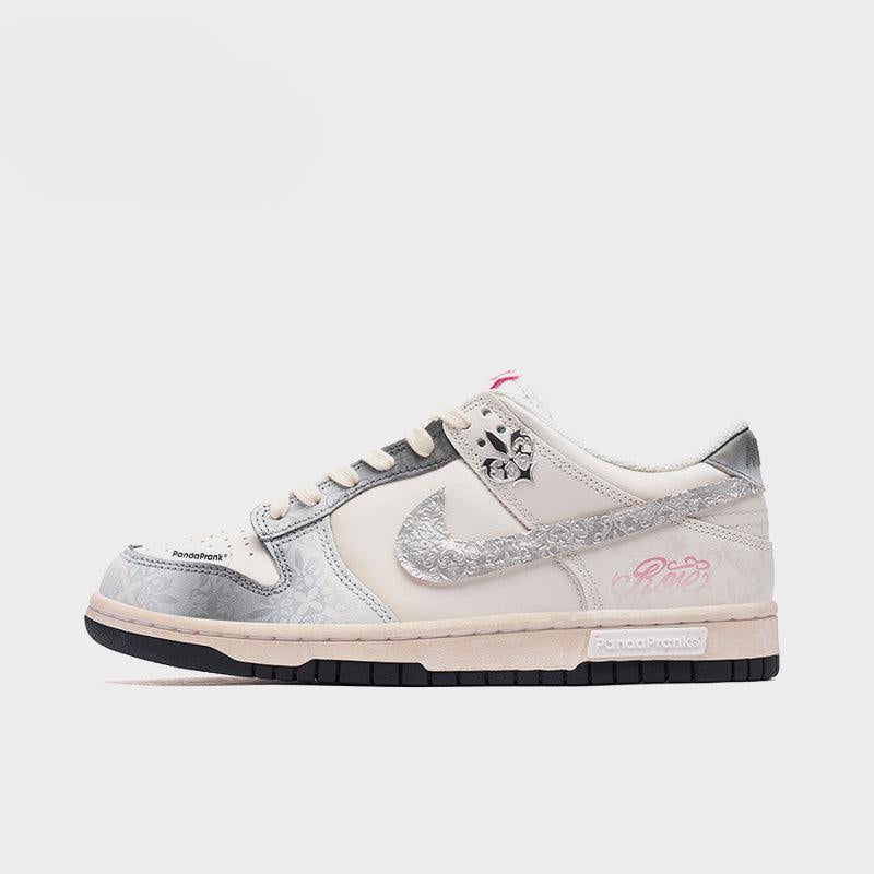 Silver - Women's Dunk Low Custom