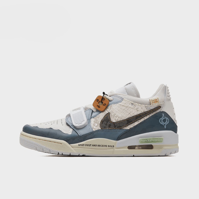 Raw Jade - Men's Jordan Legacy 312 Custom