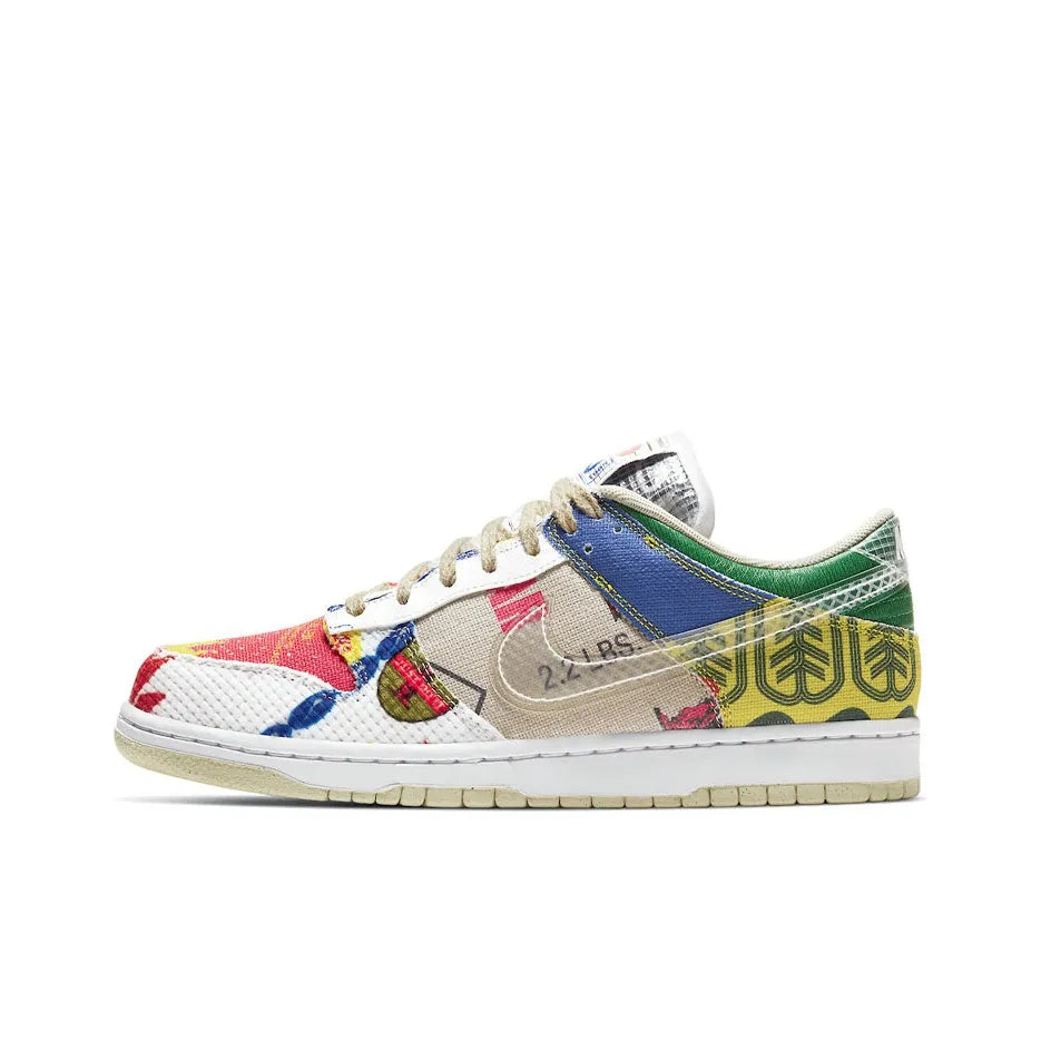 Custom City Market Dunk Dunk SP – hand-painted custom sneakers | DiySneakers