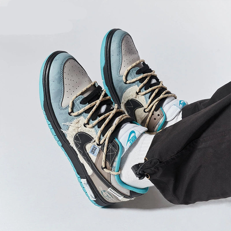 Foggy Field - Unisex Dunk Low Custom