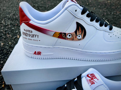 Custom Luffy Air Force 1 – custom sneakers view 2 | DiySneakers
