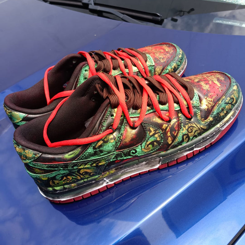 Custom DUNK003 Dunk – hand-painted custom sneakers | DiySneakers
