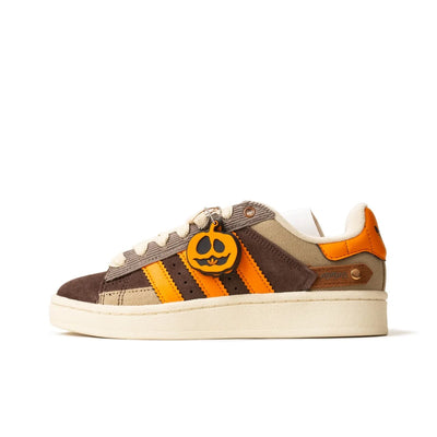 Custom Pumpkin originals CAMPUS 00s Halloween Series Brown/Orange – custom sneakers view 2 | DiySneakers