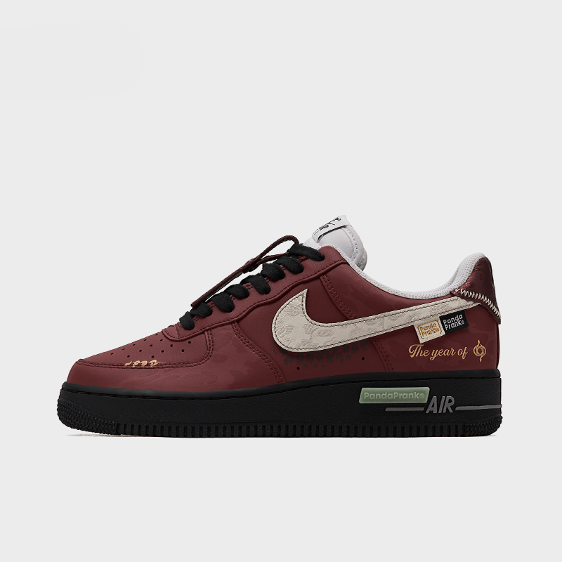 New Year Greetings - Men's Air Force 1 Low Custom