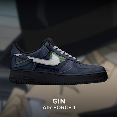 Custom Hand-painted - Case ClosedⅡ Air Force 1 – custom sneakers view 2 | DiySneakers