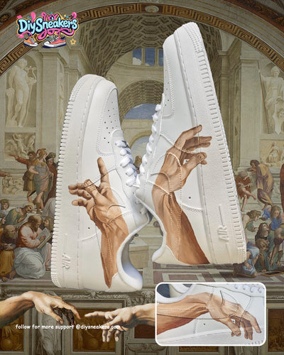 Hand of God--Unisex Air Force 1 Custom