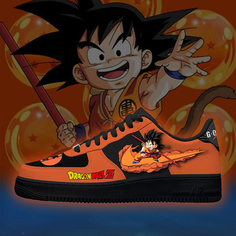 Custom Dragon Ball Air Force 1 – hand-painted custom sneakers | DiySneakers