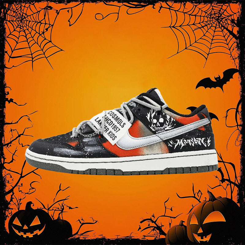 Custom Male Soul Flame Dunk – hand-painted custom sneakers | DiySneakers