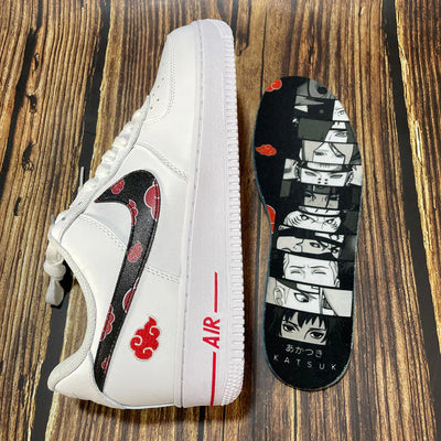 Custom Naruto Air Force 1 – custom sneakers view 2 | DiySneakers