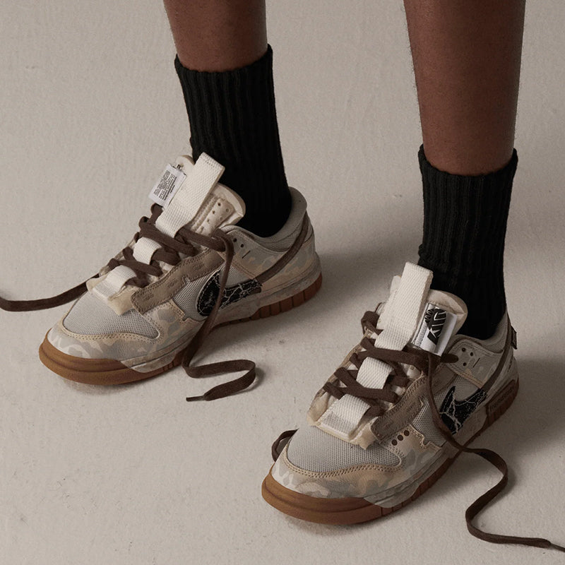 White Ghost - Men's Dunk Jumbo Custom