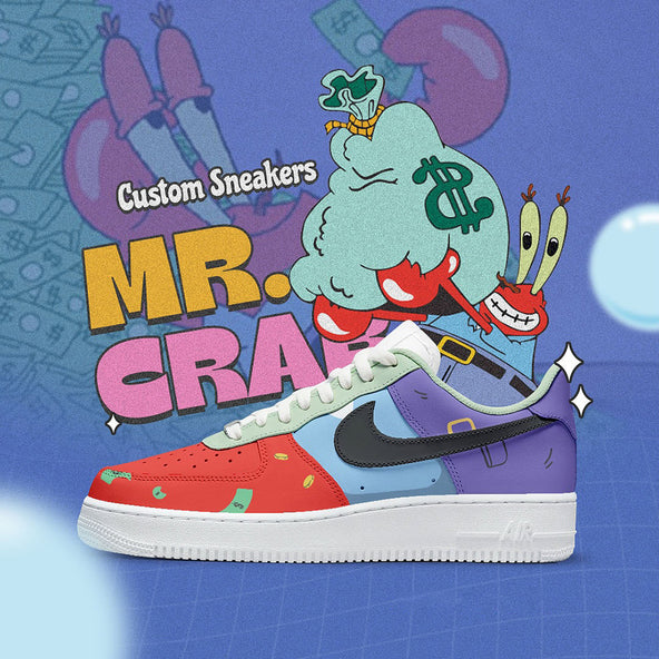 Yellow CuteSpongeBob - Mr Crab - Unisex  Air Force