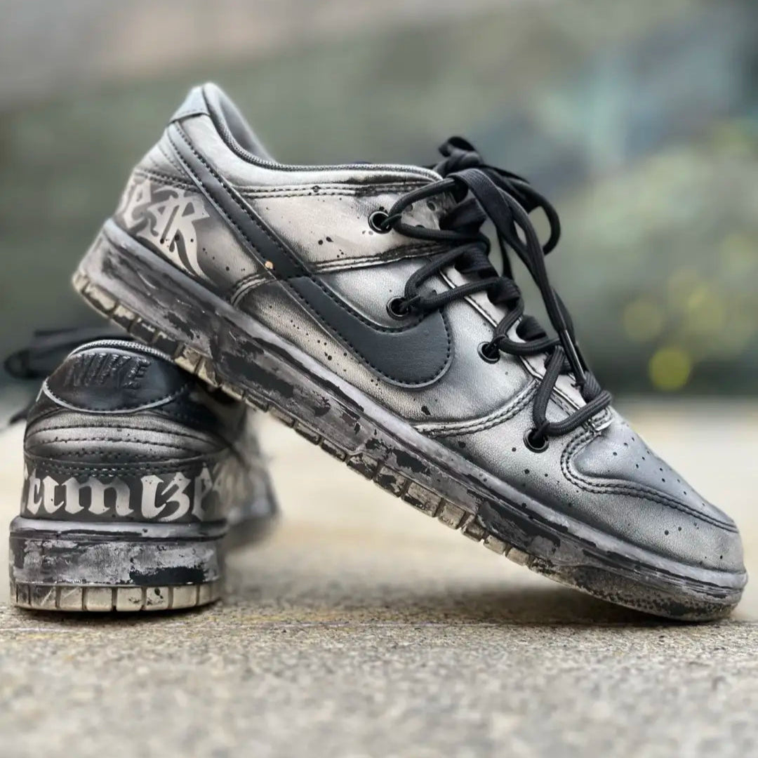 Custom Guardian Cross Dunk – hand-painted custom sneakers | DiySneakers