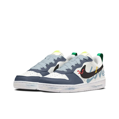 Custom Unlimited Fun/Deep Sea Blue Court Borough For Children – custom sneakers view 2 | DiySneakers