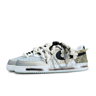Custom Doomsday Invasion Court Vision 1 Dunk Low – custom sneakers view 2 | DiySneakers