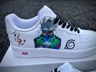 Custom Itachi Vs kakashi Air Force 1 – custom sneakers view 2 | DiySneakers