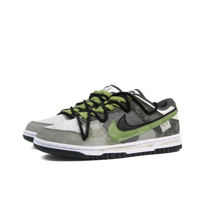 Custom Veldt Rust Dunk Gray/Green – custom sneakers view 2 | DiySneakers