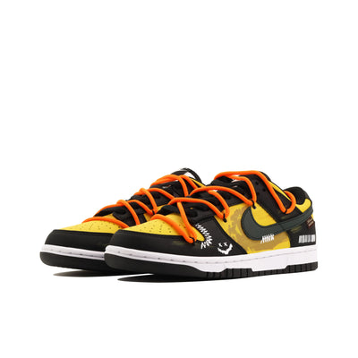 Custom Cool Walker Dunk Black/Yellow – custom sneakers view 2 | DiySneakers
