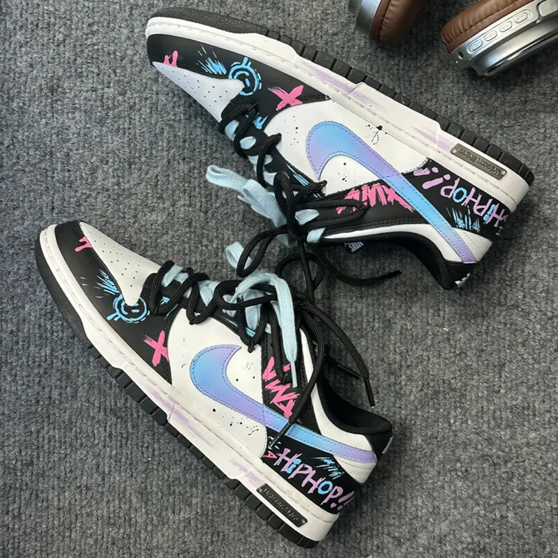 Custom Genki Setting Dunk – hand-painted custom sneakers | DiySneakers