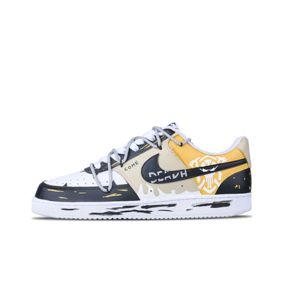 Custom Glimmerbone Silhouette Court Vision Low – custom sneakers view 2 | DiySneakers