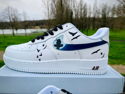 Custom One Itachi Air Force 1 – custom sneakers view 2 | DiySneakers