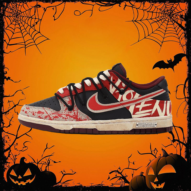 Custom Violent Aesthetics Dunk – hand-painted custom sneakers | DiySneakers